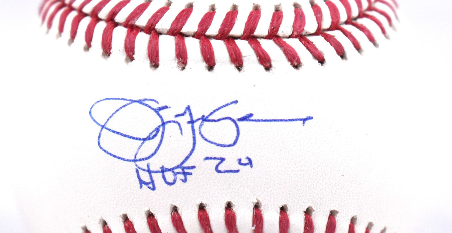 Jim Leyland Autographed Rawlings Official Major League Baseball (HOF)