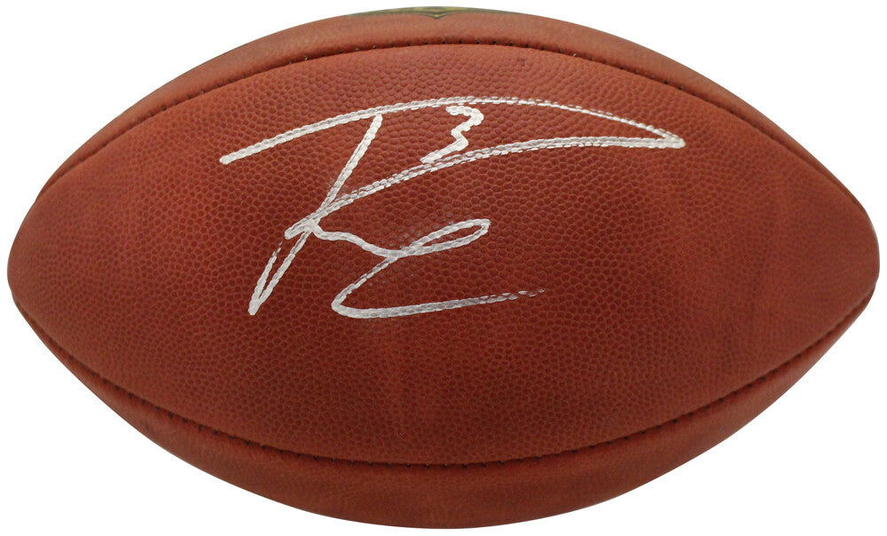 Russell Wilson Denver Broncos Autographed Official Football Beckett