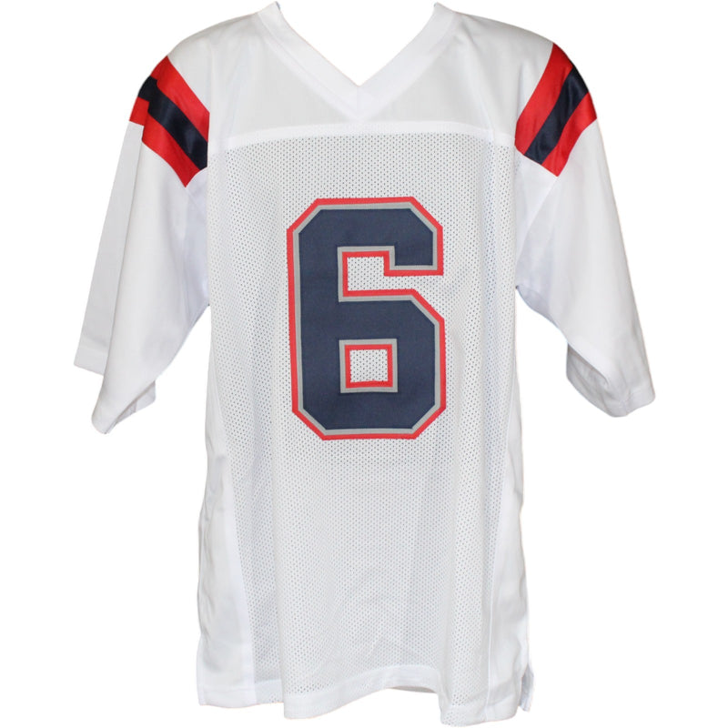 Christian Gonzalez Autographed Pro Style White Jersey (Beckett COA)