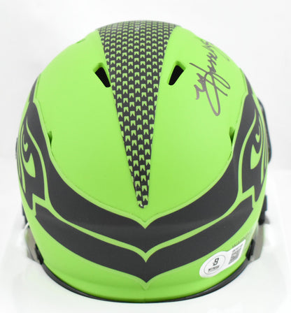 Matt Hasselbeck Signed Seattle Seahawks Rave Mini Helmet