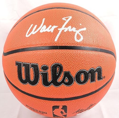 Walt Frazier Autographed Official NBA Wilson Basketball