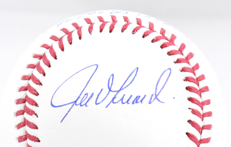 Joe Girardi & Jim Leyritz Signed Official MLB Baseball