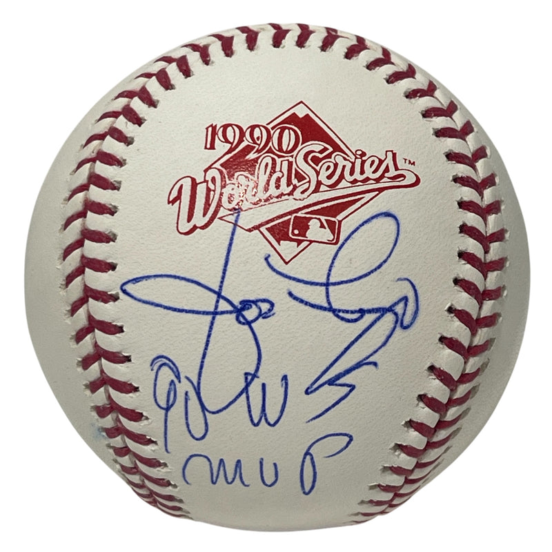Jose Rijo Signed 1990 World Series ROMLB Baseball (90 WS MVP) Reds PSA