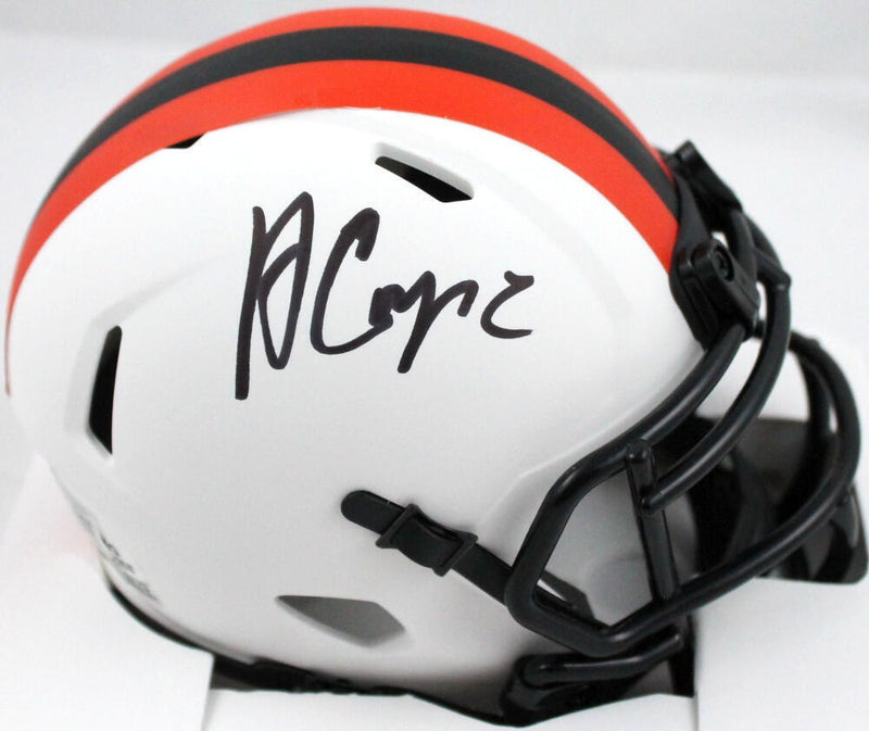 Amari Cooper Autographed Cleveland Browns Lunar Speed Mini Helmet