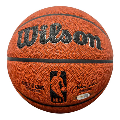 Marcus Camby Signed Wilson NBA Basketball - 07 DPOY Inscription - JSA