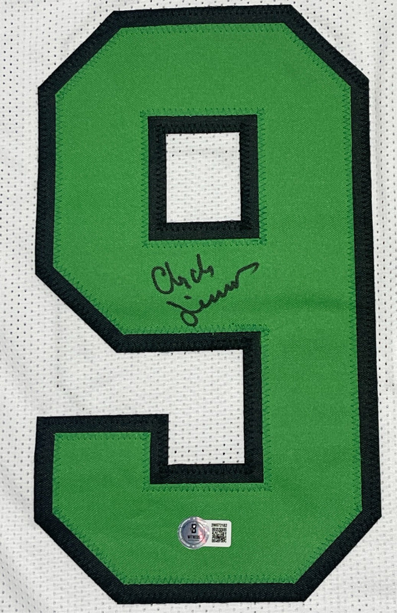 Clyde Simmons Signed Philadelphia Eagles Custom Jersey - Beckett COA