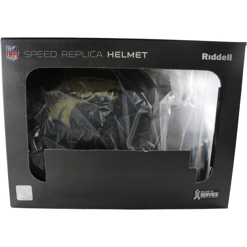 Dre Greenlaw Autographed Denver Broncos 2025 Salute to Service Full Size Helmet