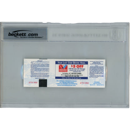 Cal Ripken Jr. Autographed 3000th Hit Ticket Stub (Baltimore Orioles)