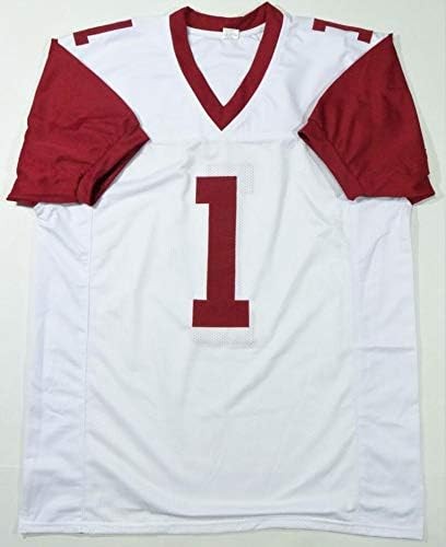 Kyler Murray Autographed White Custom Football Jersey