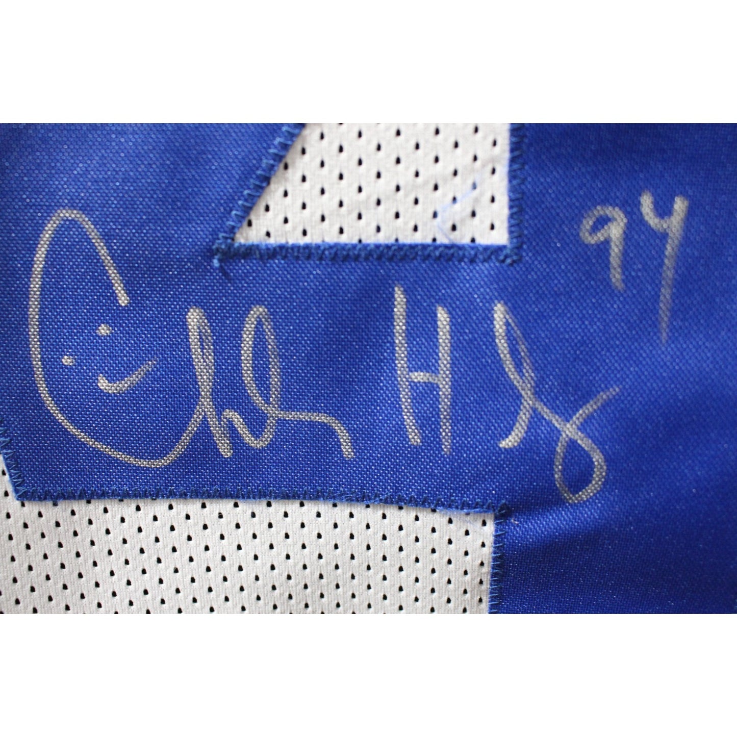 Charles Haley Autographed Pro Style White Custom Jersey