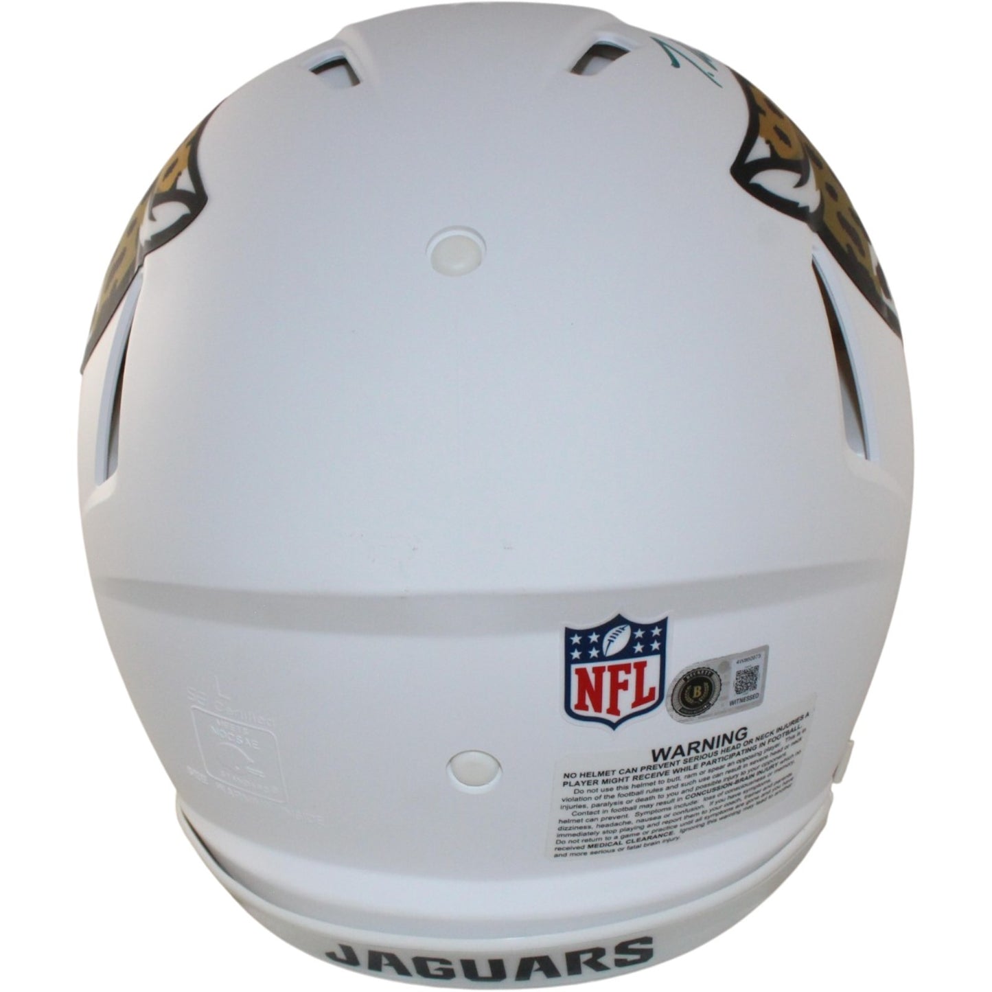Travis Hunter Signed Jacksonville Jaguars 2024 Alternate Authentic Helmet