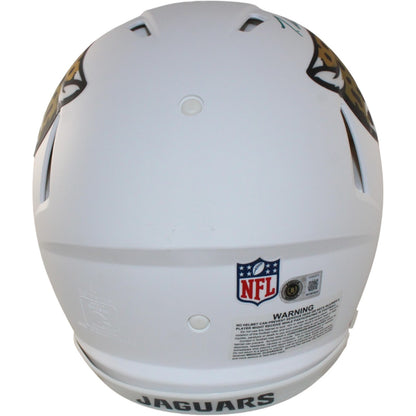 Travis Hunter Signed Jacksonville Jaguars 2024 Alternate Authentic Helmet