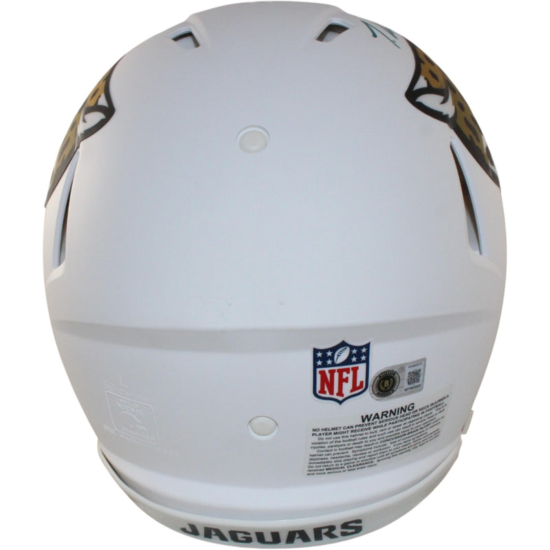 Travis Hunter Signed Jacksonville Jaguars 2024 Alternate Authentic Helmet