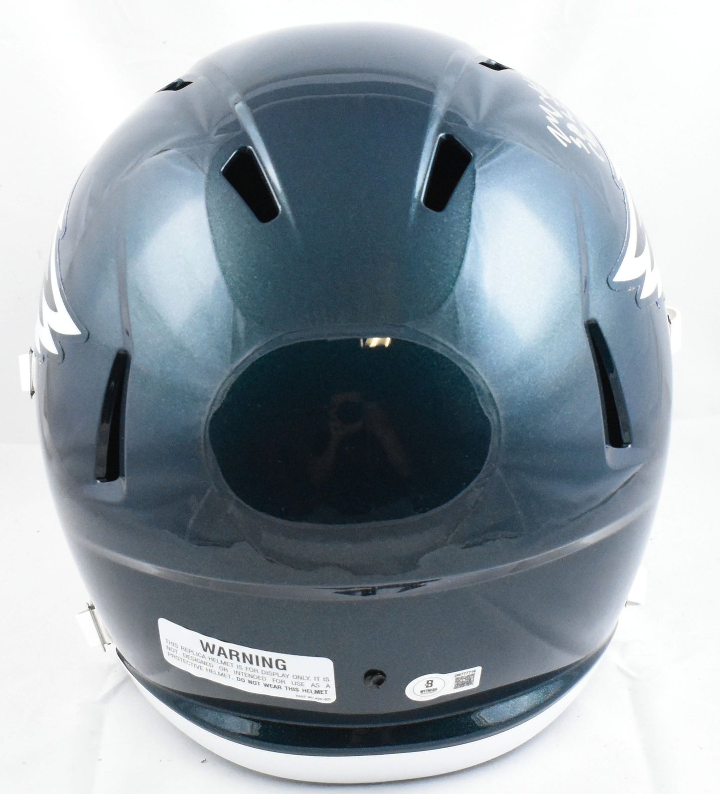 Milton Williams Signed Philadelphia Eagles Full Size Speed Helmet