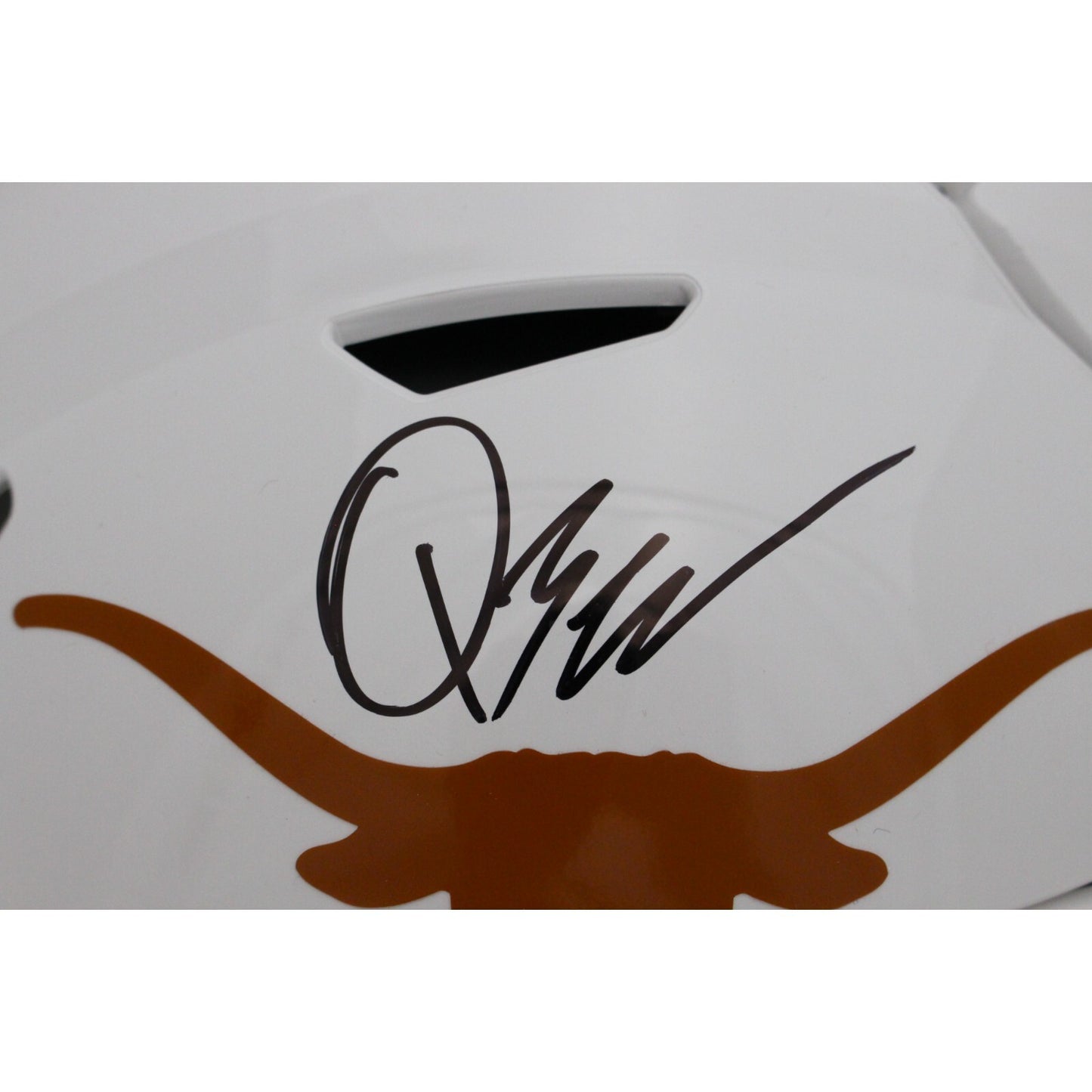 Quinn Ewers Autographed Texas Longhorns Full Size SpeedFlex Helmet