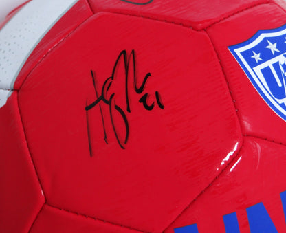USWNT Multi-Signed Team USA Nike Soccer Ball (9 Signatures)