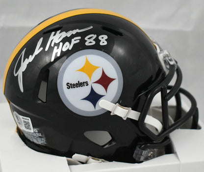 Jack Ham Signed Pittsburgh Steelers Mini Helmet