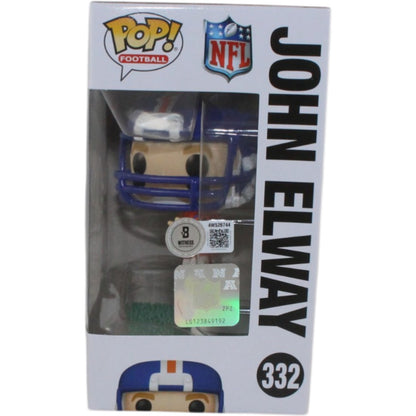 John Elway Denver Broncos Signed Funko Pop! Vinyl #332 Beckett Witnessed