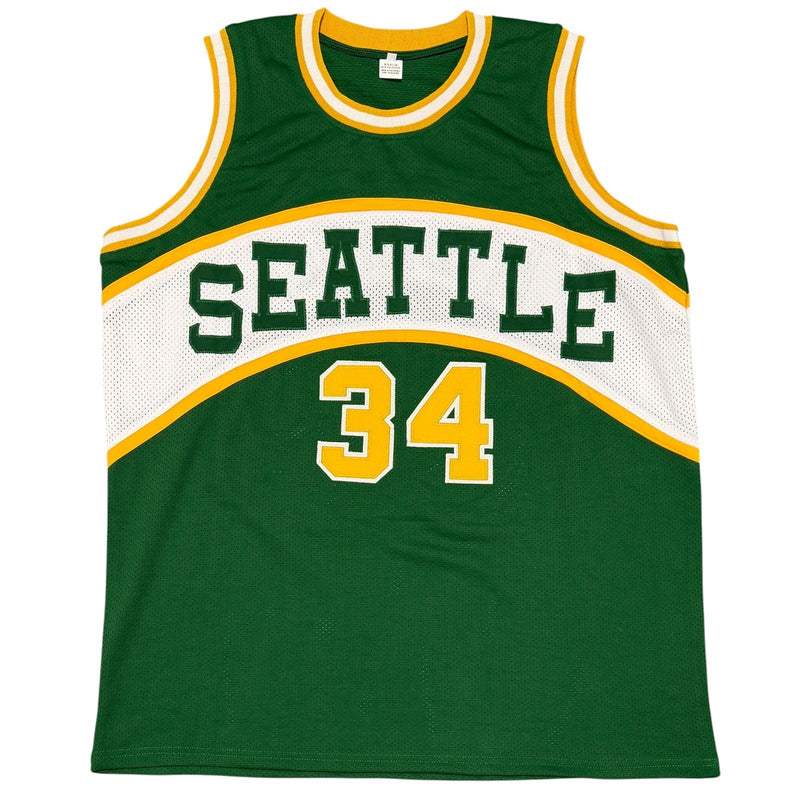 Xavier McDaniel Signed Seattle SuperSonics Custom Jersey