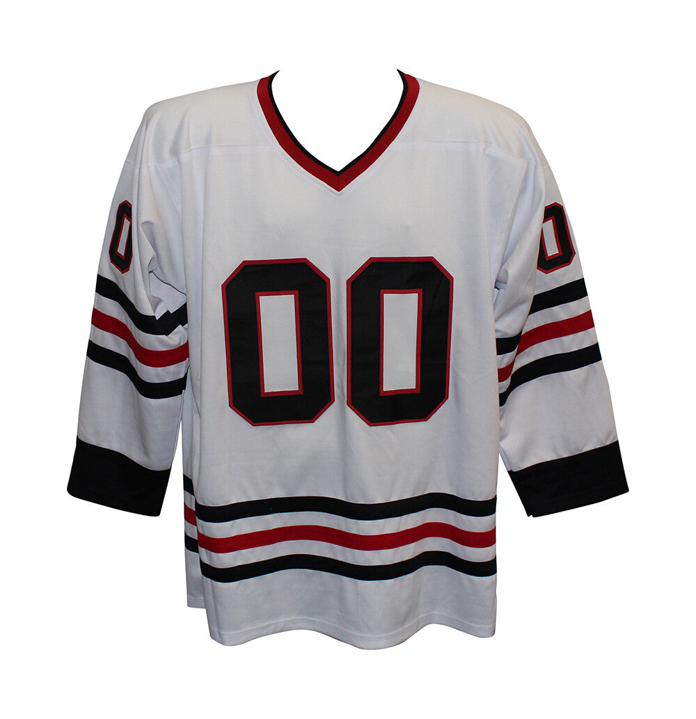 Chevy Chase Signed Chicago Blackhawks Pro Style Jersey (Beckett CoA)