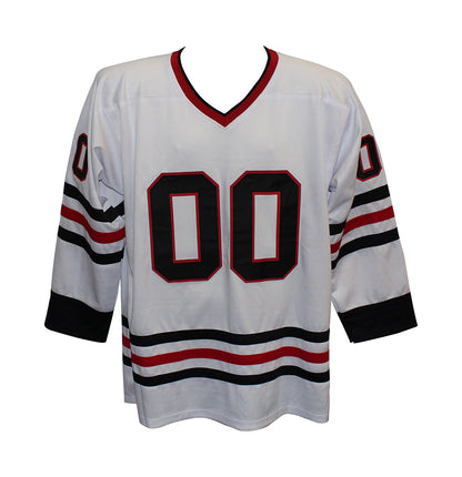 Chevy Chase Signed Chicago Blackhawks Pro Style Jersey (Beckett CoA)