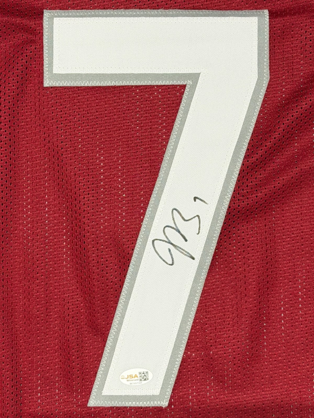 Jacoby Brissett Signed Arizona Cardinals Custom Jersey