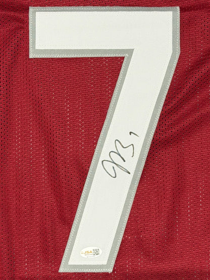 Jacoby Brissett Signed Arizona Cardinals Custom Jersey
