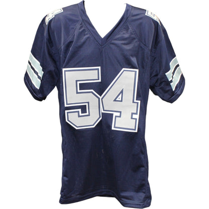 Randy White Autographed Blue Pro Style Jersey HOF Inscribed BAS