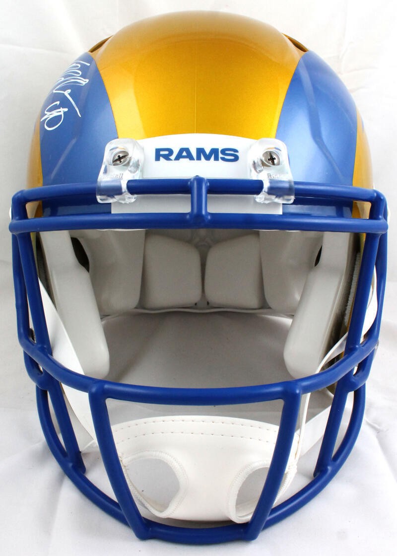 Von Miller Signed Los Angeles Rams Flash Speed Authentic Helmet