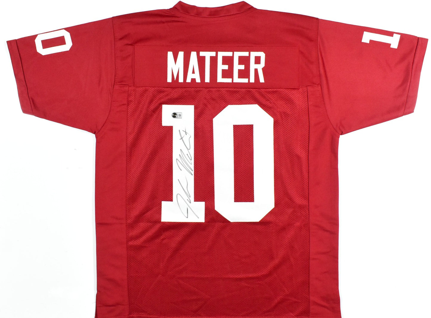 John Mateer Autographed Oklahoma Sooners Crimson Jersey