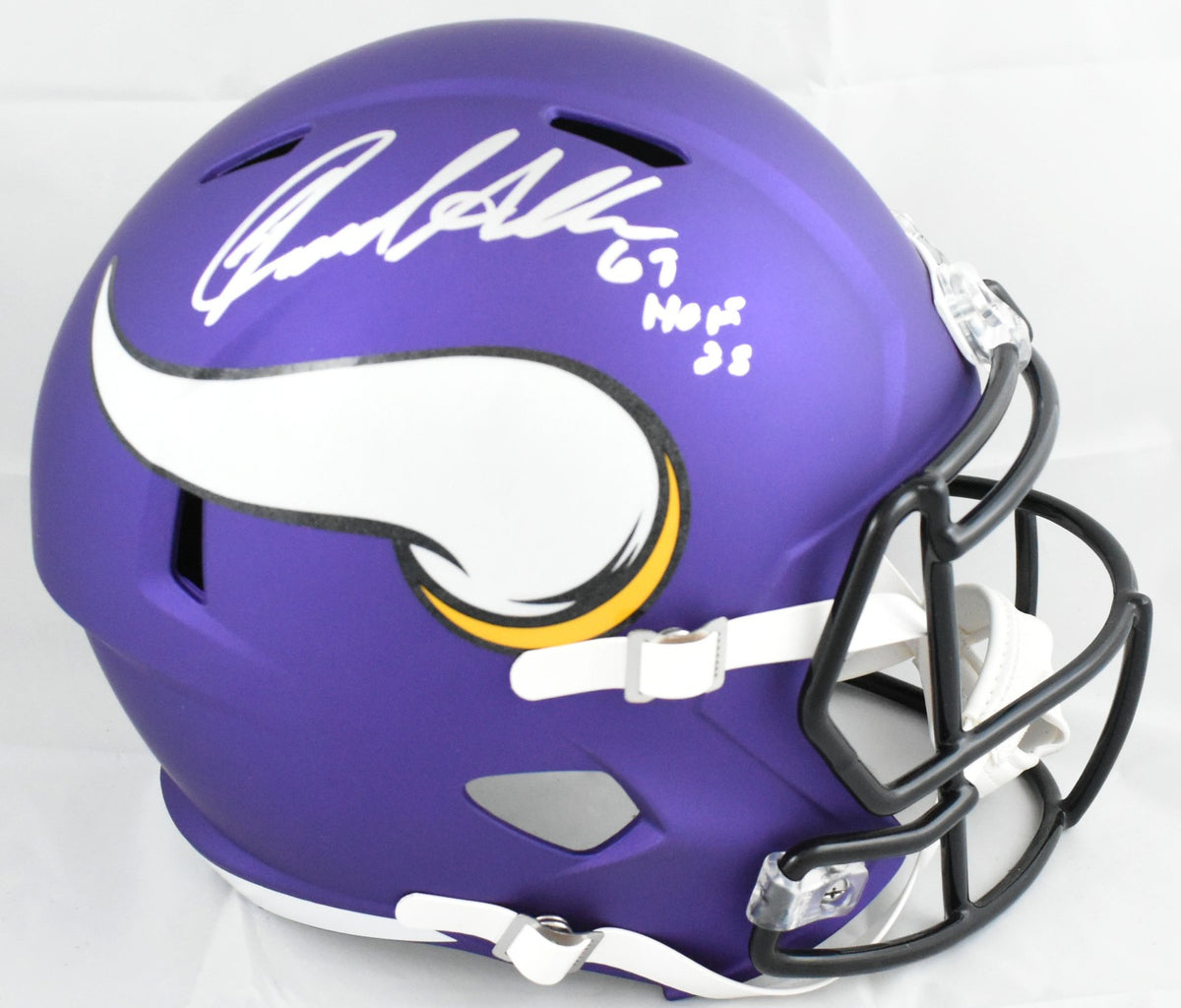 Jared Allen Signed Minnesota Vikings Full Size Speed Helmet with HOF Inscription
