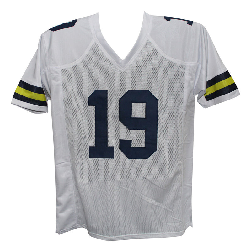 Kwity Paye Autographed Michigan Wolverines Custom College Jersey Beckett