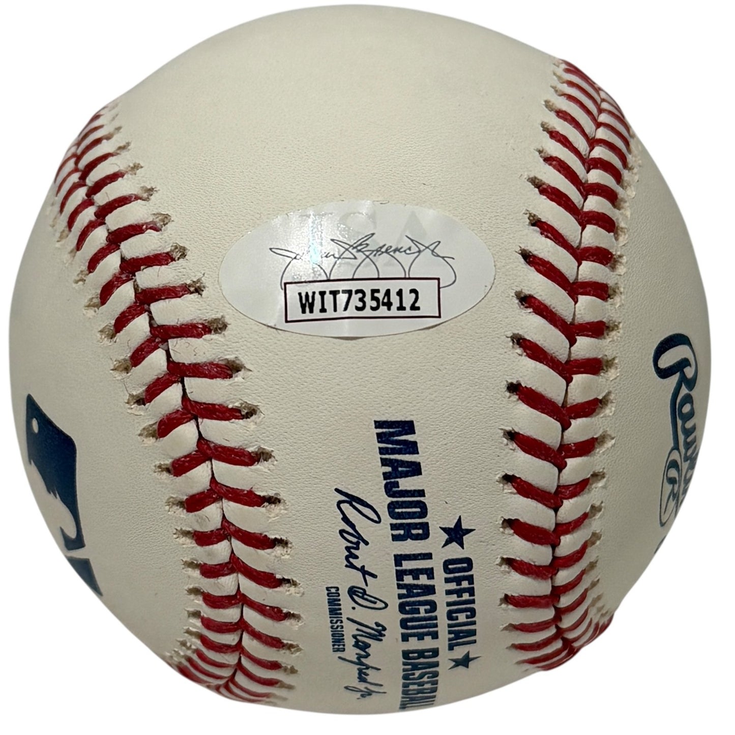Domingo German Full Name Signed New York Yankees ROMLB Baseball JSA