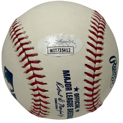 Domingo German Full Name Signed New York Yankees ROMLB Baseball JSA