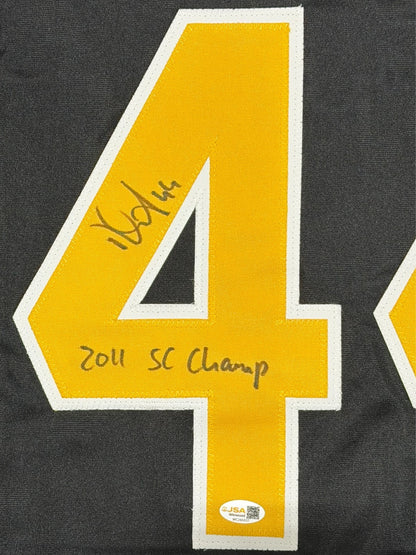 Dennis Seidenberg Signed Boston Bruins Custom Jersey (2011 SC Champs) JSA