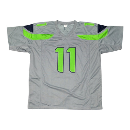 Jaxon Smith-Njigba Signed Seattle Seahawks Custom Jersey