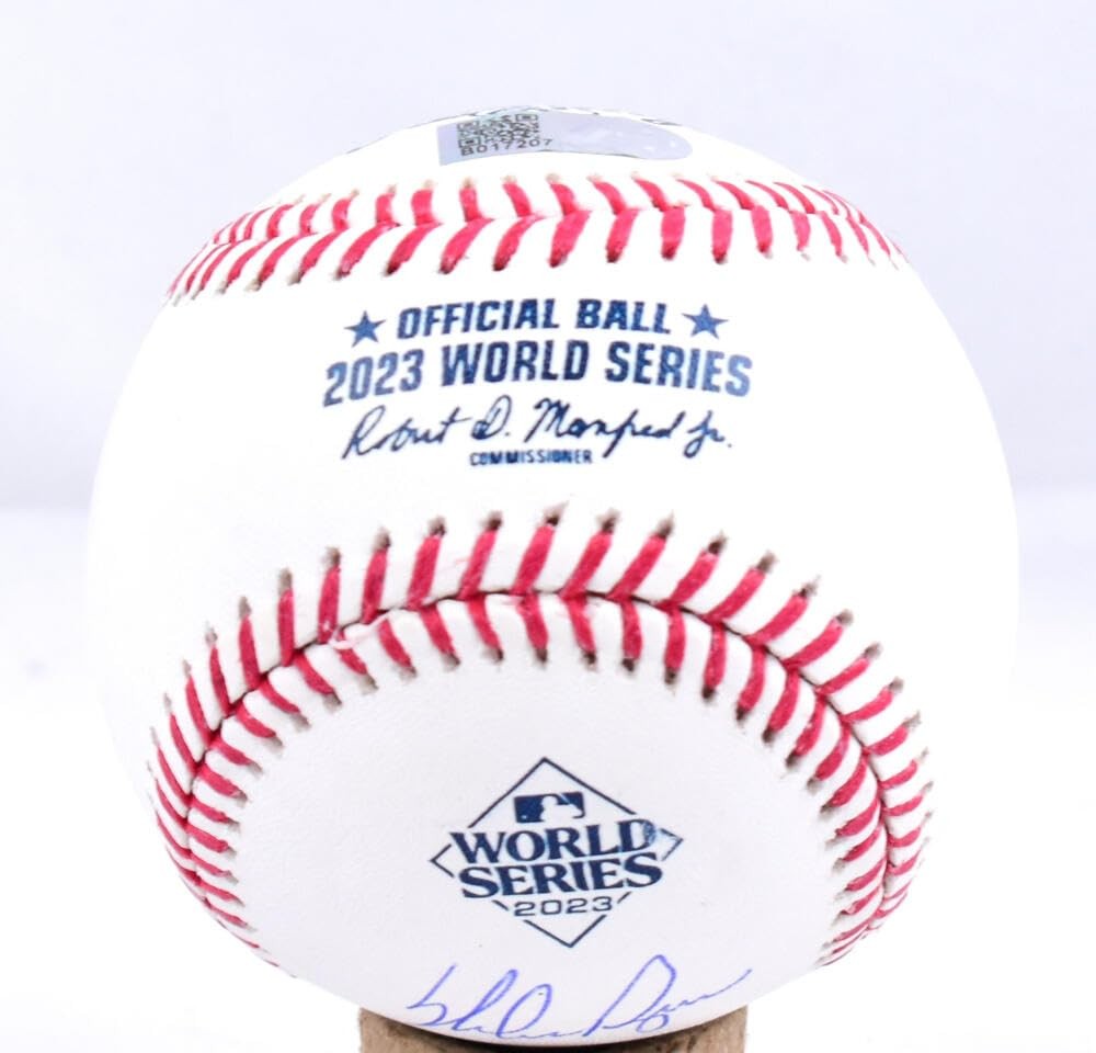 Nolan Ryan Autographed 2023 World Series Official Baseball