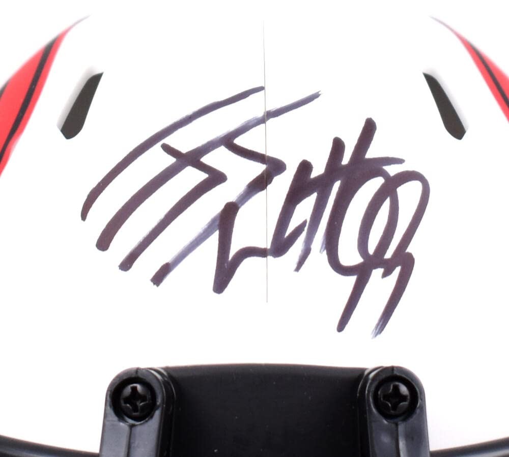 JJ Watt Signed Arizona Cardinals Lunar Speed Mini Helmet