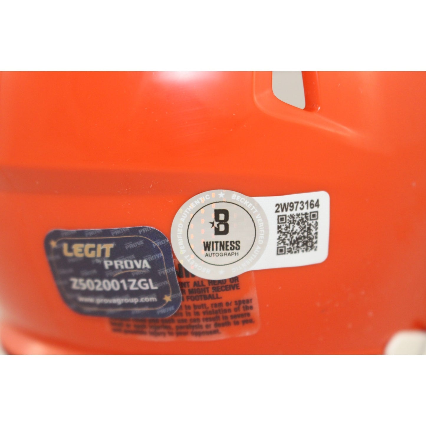 Boomer Esiason Signed Cincinnati Bengals Throwback Mini Helmet (Beckett)