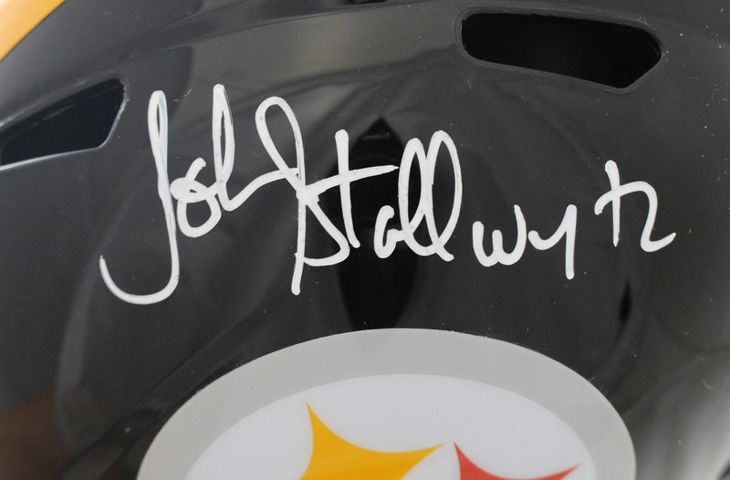 John Stallworth Autographed Pittsburgh Steelers Full Size Throwback Helmet