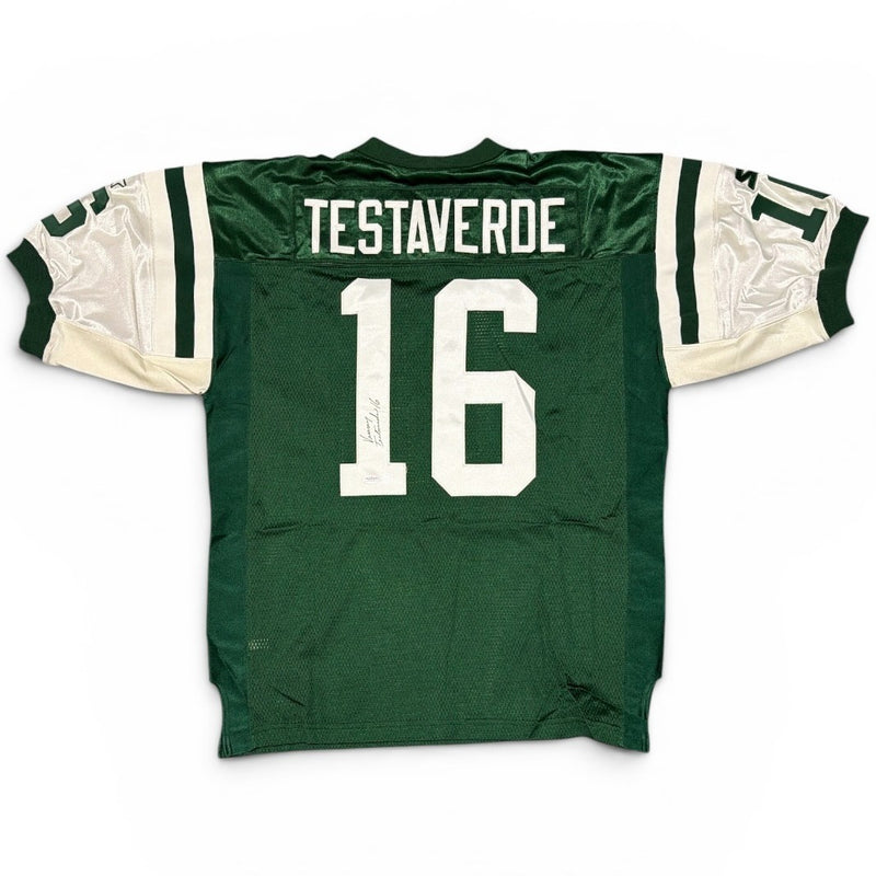 Vinny Testaverde New York Jets Signed Starter Authentic Jersey