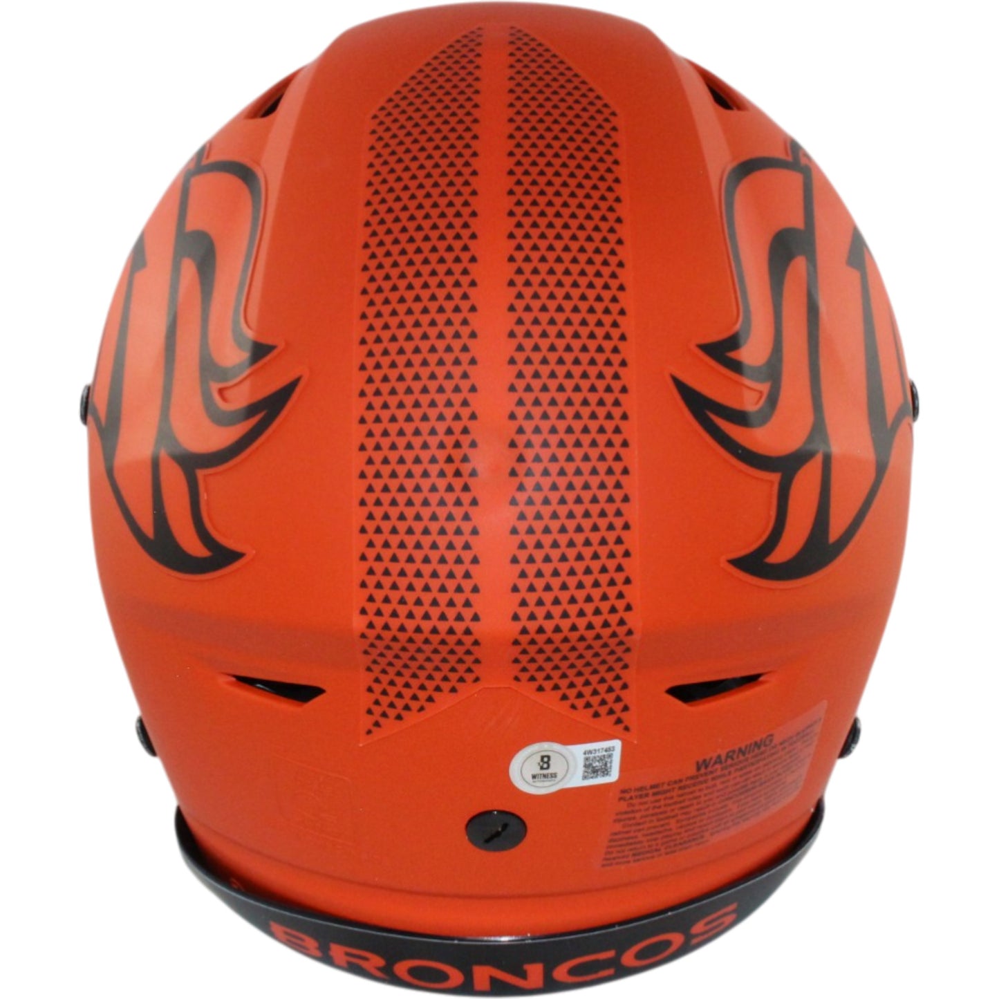 Bo Nix Denver Broncos Autographed Full Size SpeedFlex Rave Helmet