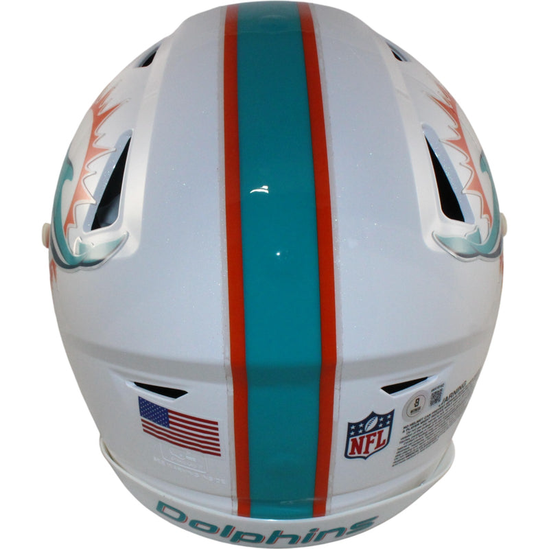 Devon Achane Miami Dolphins Autographed Full Size Authentic SpeedFlex Helmet