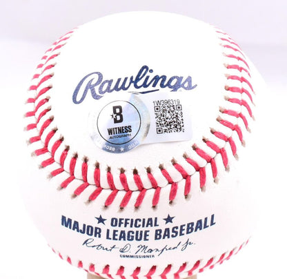 Tino Martinez Autographed Rawlings Official MLB Baseball "4x WS Champs"