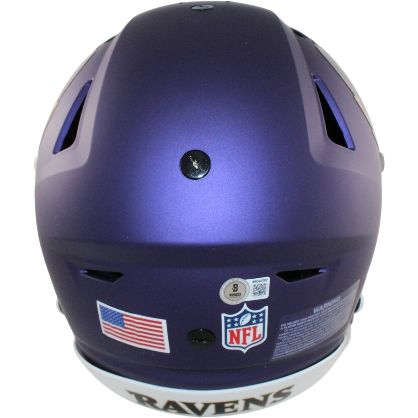 Derrick Henry Signed Baltimore Ravens 2024 Alternate SpeedFlex Helmet