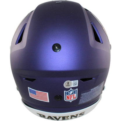 Derrick Henry Signed Baltimore Ravens 2024 Alternate SpeedFlex Helmet