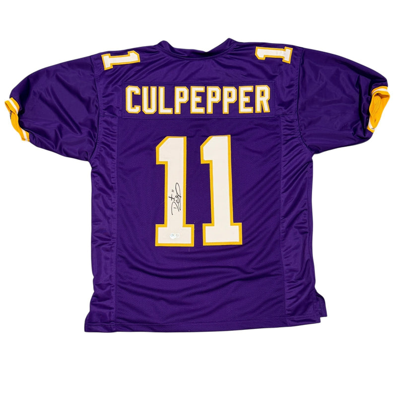Daunte Culpepper Signed Minnesota Vikings Custom Jersey