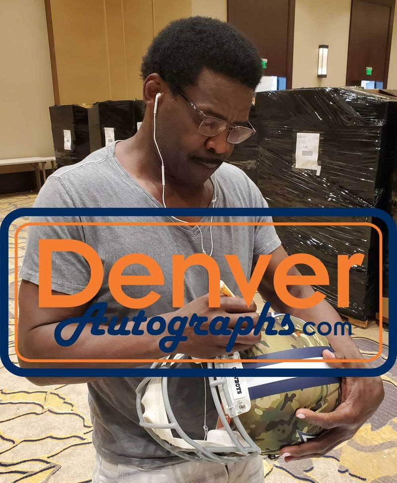 Michael Irvin Signed Dallas Cowboys Authentic Camo Speed Helmet