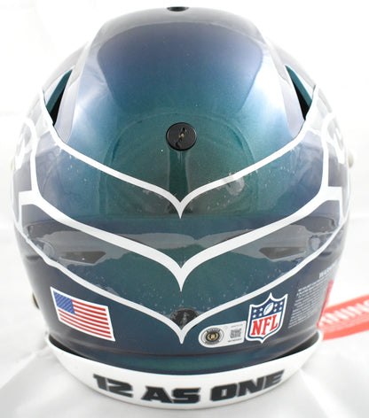 Sam Darnold Autographed Seattle Seahawks Full Size Rivalries SpeedFlex Helmet