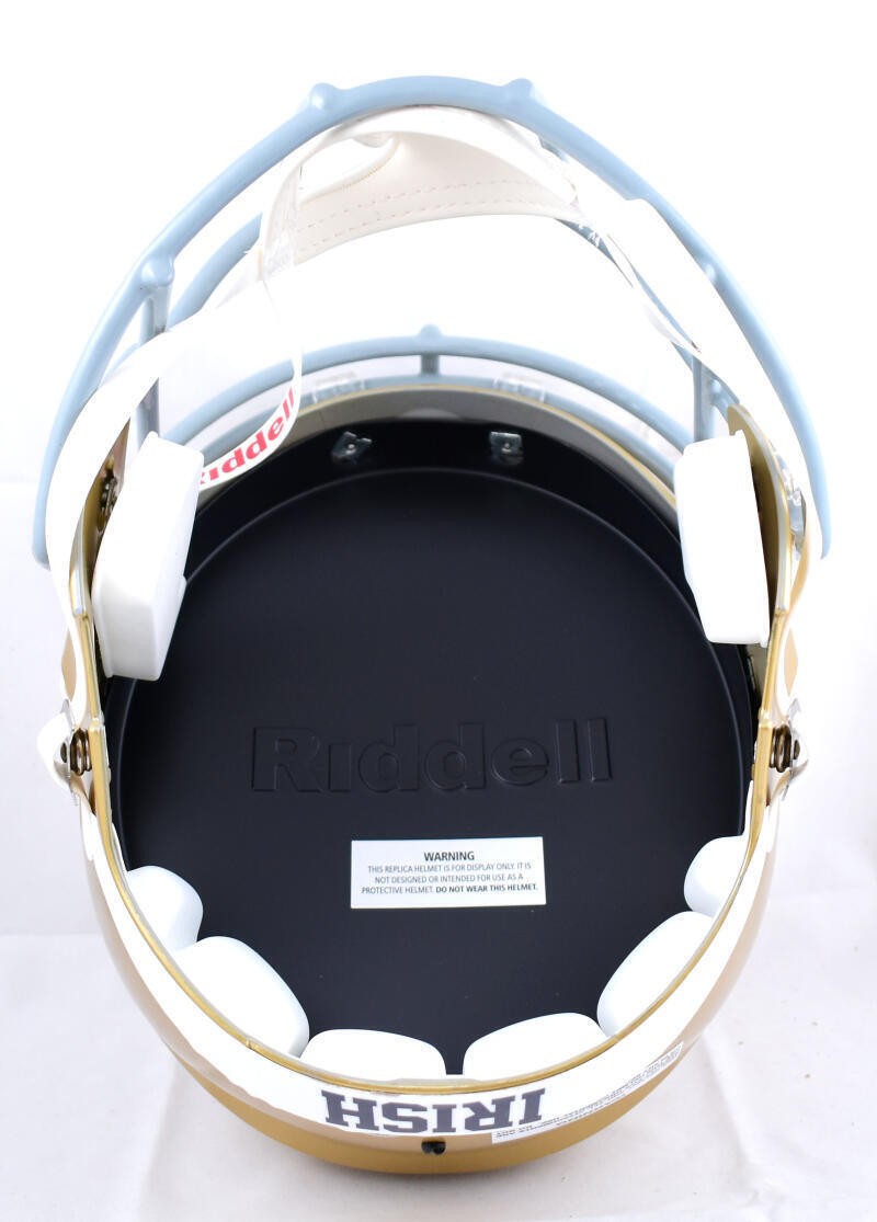 Sean Astin Signed Notre Dame Fighting Irish Full Size Speed Helmet - Black